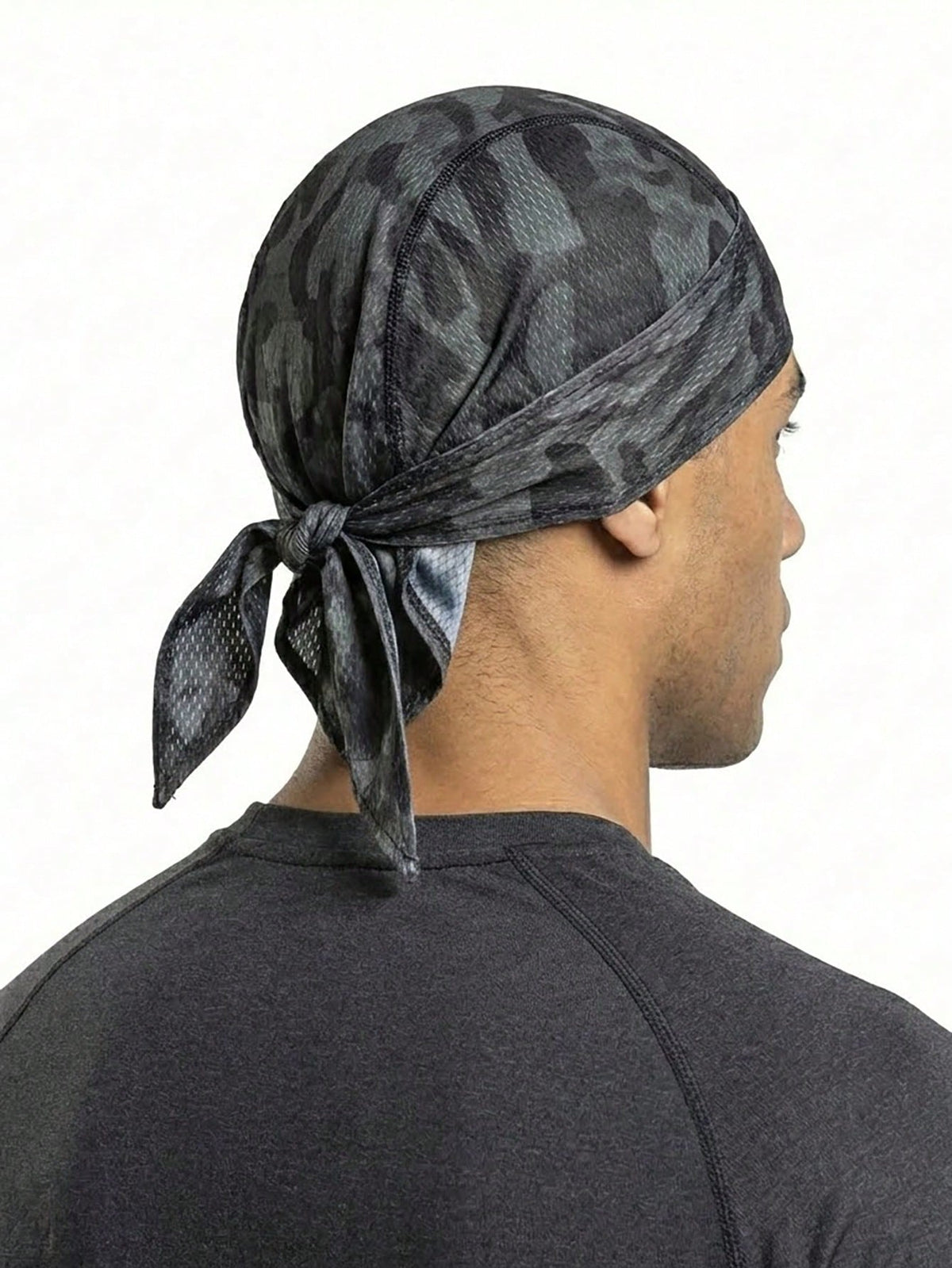 Musion 1/7PCS Printed Tie Back Durag, Motorcycle Skull Cap,Breathable Mesh Motorcycle Helmet Liner Cap, Sweat Wicking Wind Resistant Do Rag Head Wrap For Motorbike Riding, Cycling & Motorsports