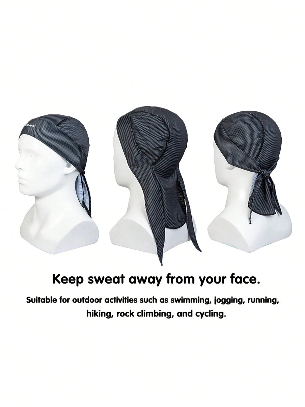 Musion 1/7PCS Printed Tie Back Durag, Motorcycle Skull Cap,Breathable Mesh Motorcycle Helmet Liner Cap, Sweat Wicking Wind Resistant Do Rag Head Wrap For Motorbike Riding, Cycling & Motorsports