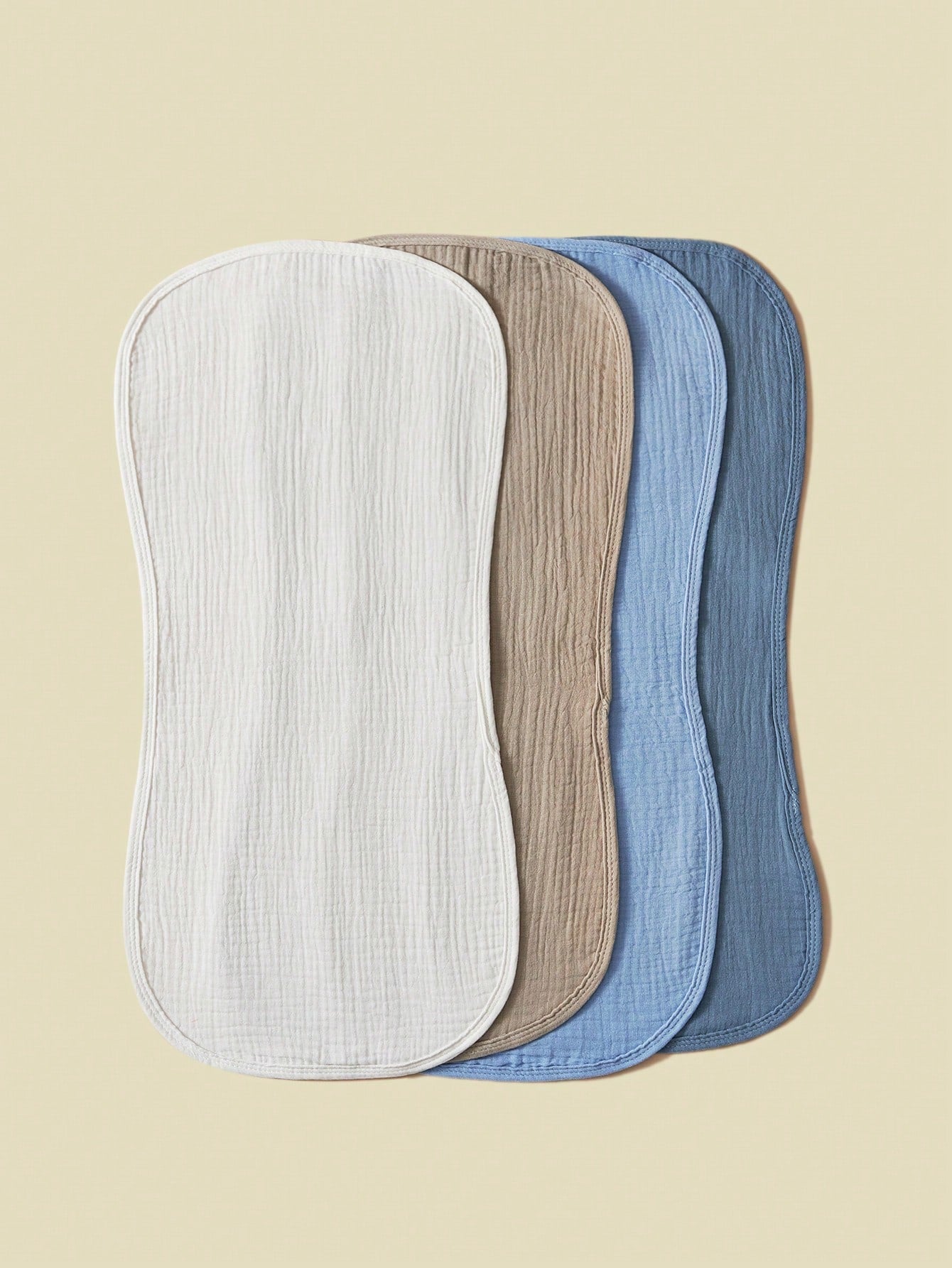 Muslin Burp Cloths Large Hand Washcloths For Boys & Girls, Baby Essentials Extra Absorbent And Soft Burping Rags For Newborn Registry (4 Packs, 20" X10")