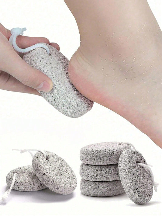 Natural Pumice Stone, Reusable Pedicure Tools,Hard Skin Callus Remover For Feet And Hands, Callus Remover With Pumice Stone,Professional Pedicure Tool Set,Foot Scrub, For Heavy Callused Feet Hands & D