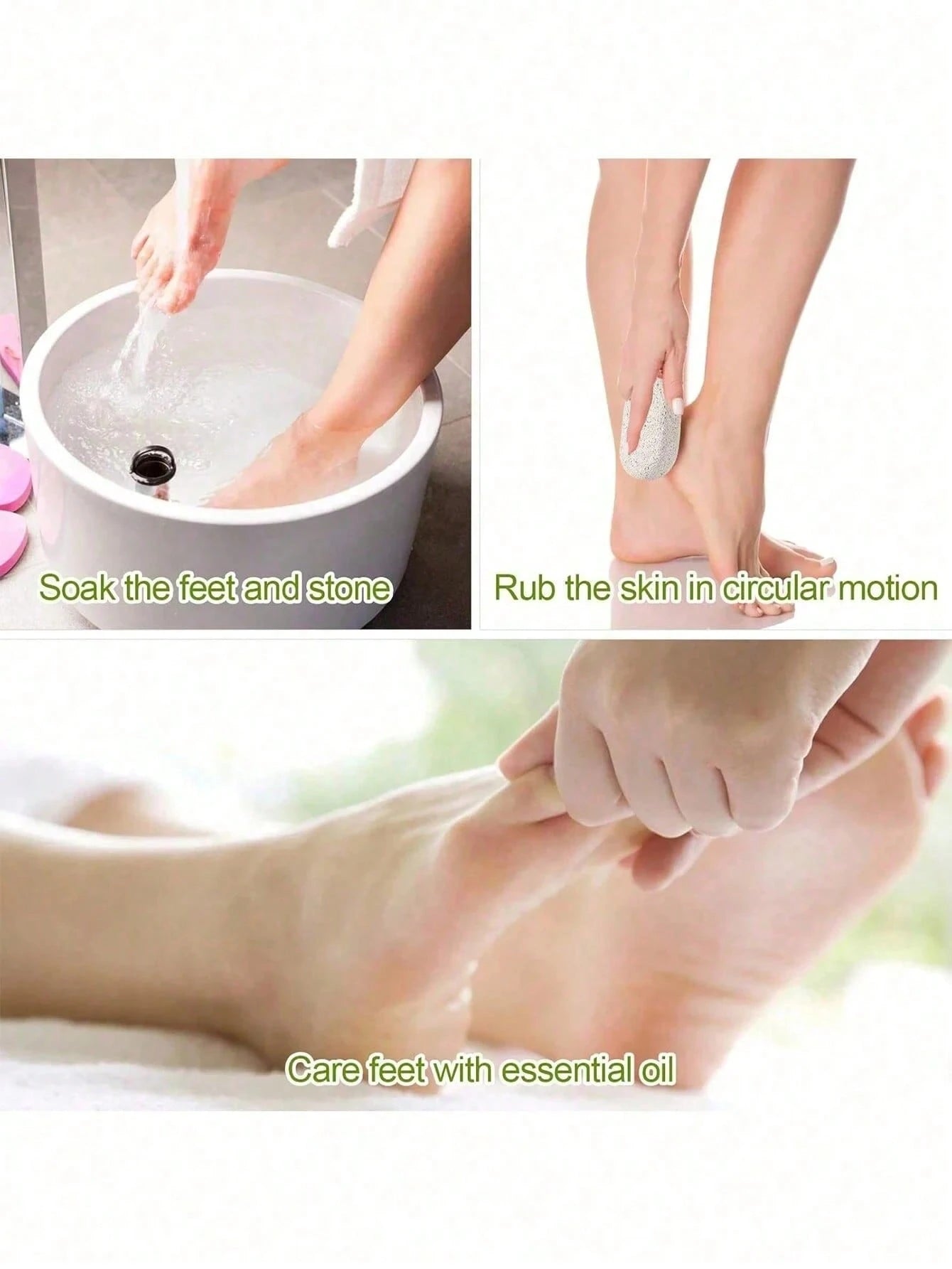 Natural Pumice Stone, Reusable Pedicure Tools,Hard Skin Callus Remover For Feet And Hands, Callus Remover With Pumice Stone,Professional Pedicure Tool Set,Foot Scrub, For Heavy Callused Feet Hands & D
