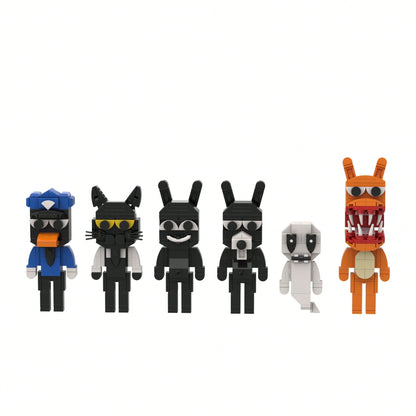 New Animal Hospital Anima Hospital Game Peripheral Assembly Toy Building Block Model Figure Gift