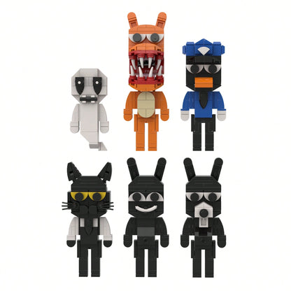 New Animal Hospital Anima Hospital Game Peripheral Assembly Toy Building Block Model Figure Gift