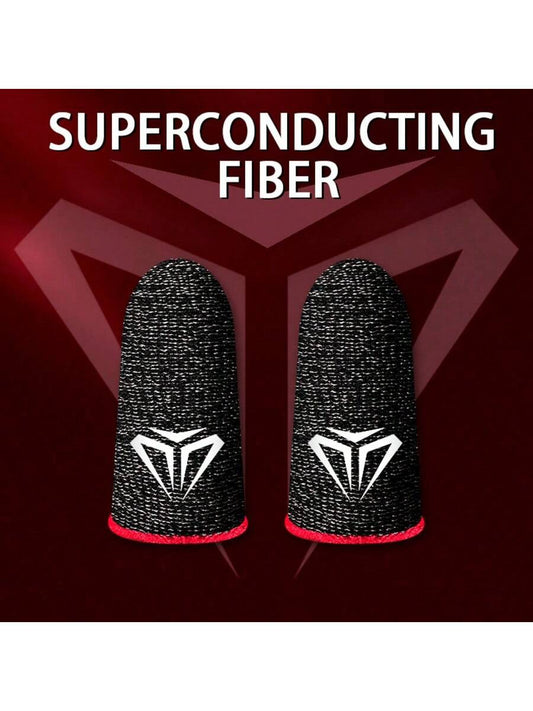 New Breathable Anti-Sweat Gaming Finger Sleeves, Smooth Sliding, Lightweight & Comfortable, Enhance Gameplay Experience
