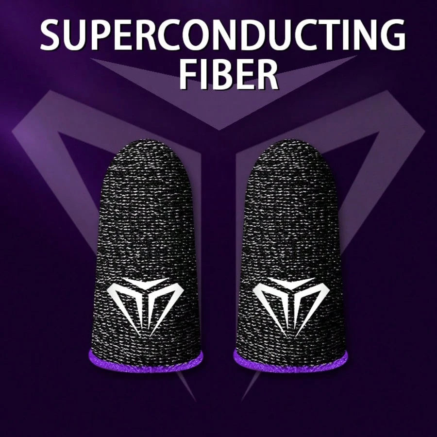 New Breathable Anti-Sweat Gaming Finger Sleeves, Smooth Sliding, Lightweight & Comfortable, Enhance Gameplay Experience