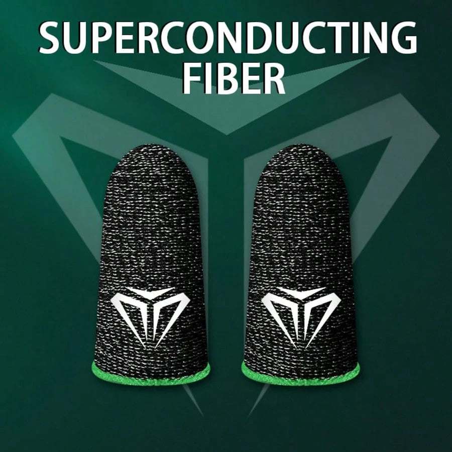 New Breathable Anti-Sweat Gaming Finger Sleeves, Smooth Sliding, Lightweight & Comfortable, Enhance Gameplay Experience