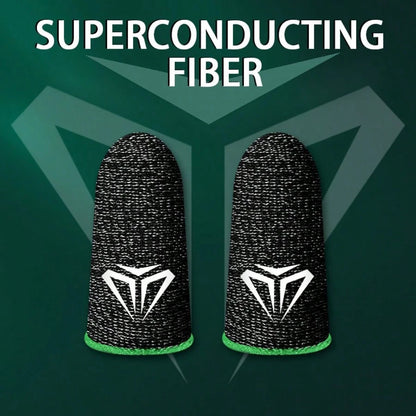 New Breathable Anti-Sweat Gaming Finger Sleeves, Smooth Sliding, Lightweight & Comfortable, Enhance Gameplay Experience
