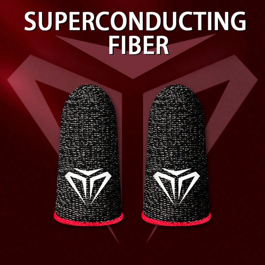New Breathable Anti-Sweat Gaming Finger Sleeves, Smooth Sliding, Lightweight & Comfortable, Enhance Gameplay Experience