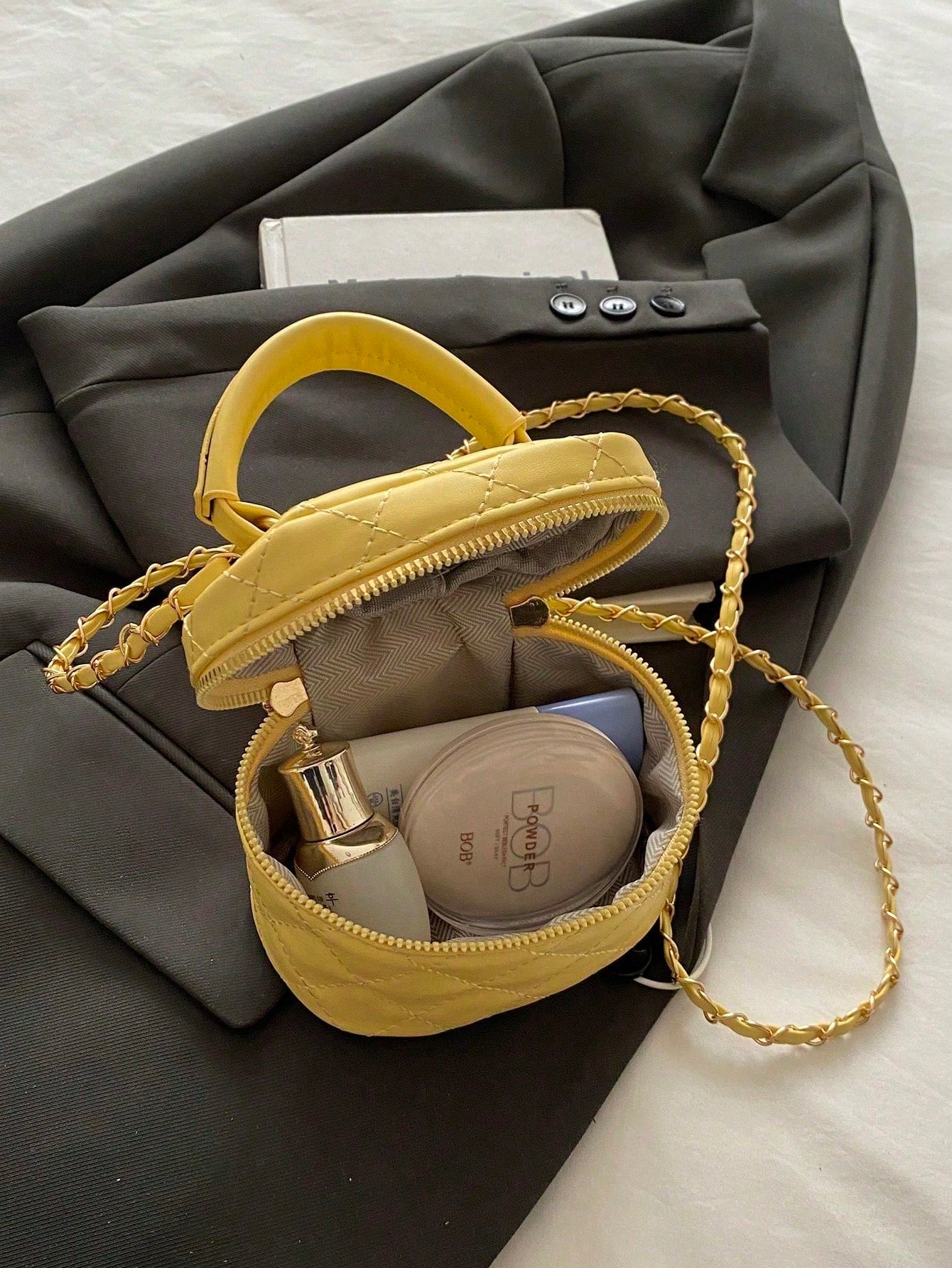 New Fashion Classic Multi-Functional PU Waterproof Fabric Quilted Women's Handbag