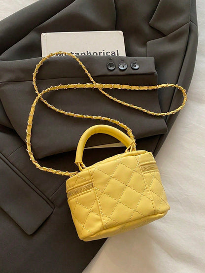 New Fashion Classic Multi-Functional PU Waterproof Fabric Quilted Women's Handbag