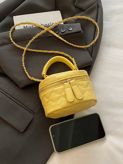 New Fashion Classic Multi-Functional PU Waterproof Fabric Quilted Women's Handbag