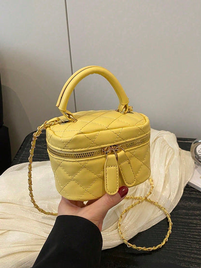 New Fashion Classic Multi-Functional PU Waterproof Fabric Quilted Women's Handbag