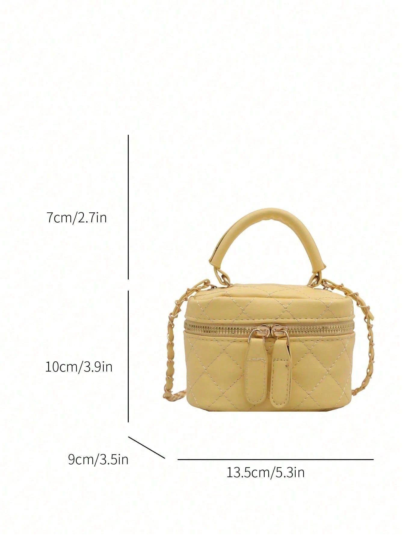 New Fashion Classic Multi-Functional PU Waterproof Fabric Quilted Women's Handbag