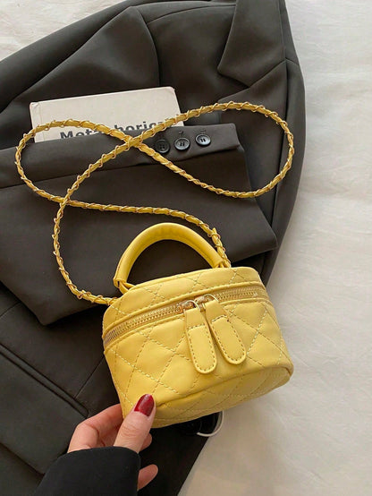 New Fashion Classic Multi-Functional PU Waterproof Fabric Quilted Women's Handbag