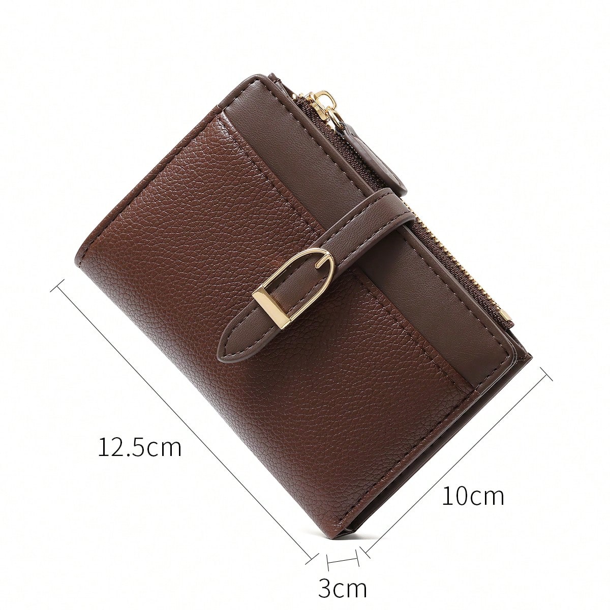 New Patchwork PU Leather Short Women Wallet High-End Wallet For Women Travel Portable Lightweight Stylish For Home For Outdoor Daily Use,Ladies Wallet