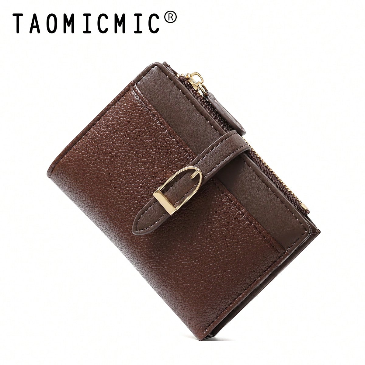 New Patchwork PU Leather Short Women Wallet High-End Wallet For Women Travel Portable Lightweight Stylish For Home For Outdoor Daily Use,Ladies Wallet