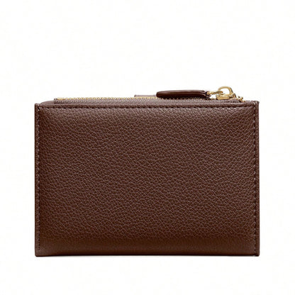 New Patchwork PU Leather Short Women Wallet High-End Wallet For Women Travel Portable Lightweight Stylish For Home For Outdoor Daily Use,Ladies Wallet