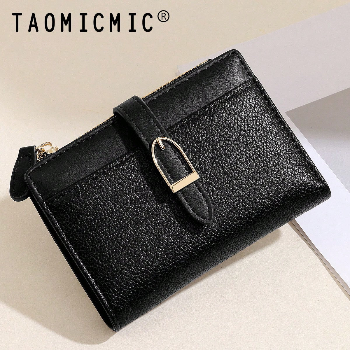 New Patchwork PU Leather Short Women Wallet High-End Wallet For Women Travel Portable Lightweight Stylish For Home For Outdoor Daily Use,Ladies Wallet