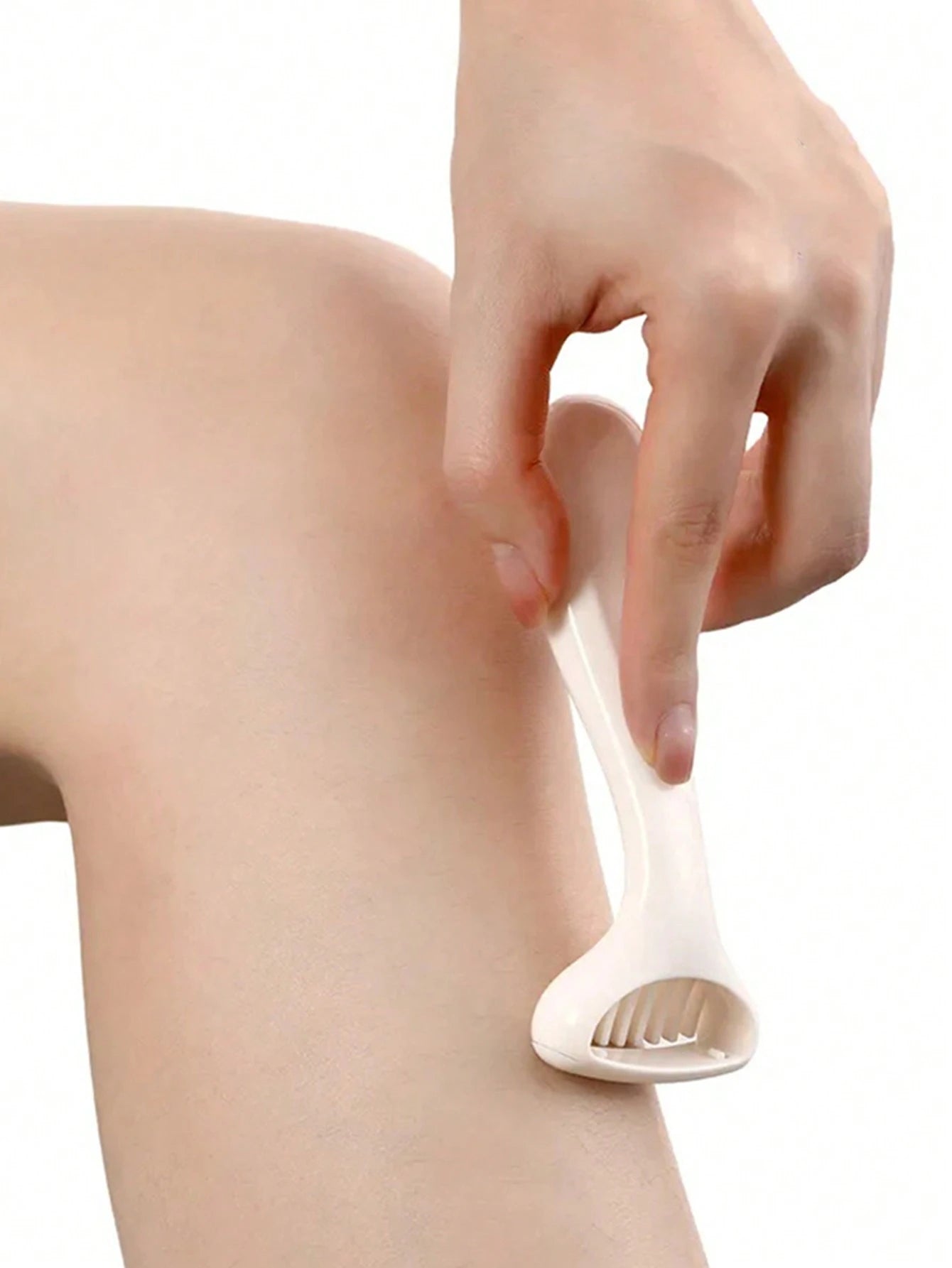 Newest Silky Fuzz Shaving Knife, Skin Blade, Gentle Trimming Without Harming Skin, No Black Spots, Razor For Leg & Underarm Hair Removal Beauty Makeup Tool, Women's Depilator, Portable Rubber Eraser