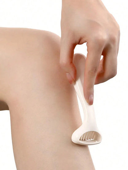 Newest Silky Fuzz Shaving Knife, Skin Blade, Gentle Trimming Without Harming Skin, No Black Spots, Razor For Leg & Underarm Hair Removal Beauty Makeup Tool, Women's Depilator, Portable Rubber Eraser