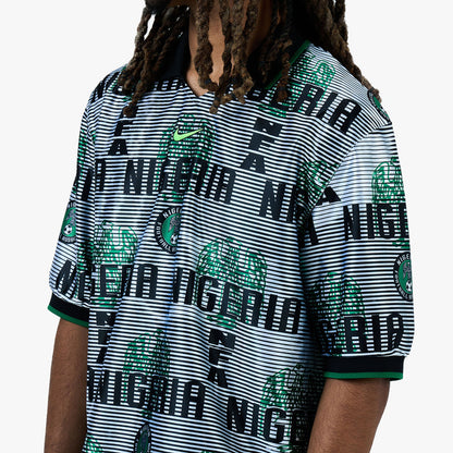 Nike Nigeria Energy Jersey White / Black - Pine Green