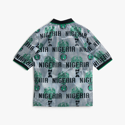 Nike Nigeria Energy Jersey White / Black - Pine Green