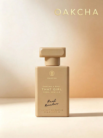 Oakcha That Girl| Viral Vanilla 1.7oz Eau De Parfum, Oriental Vanilla Gourmand Fragrance, Comfortable Long Lasting Scent For Men And Women For Daily Wear