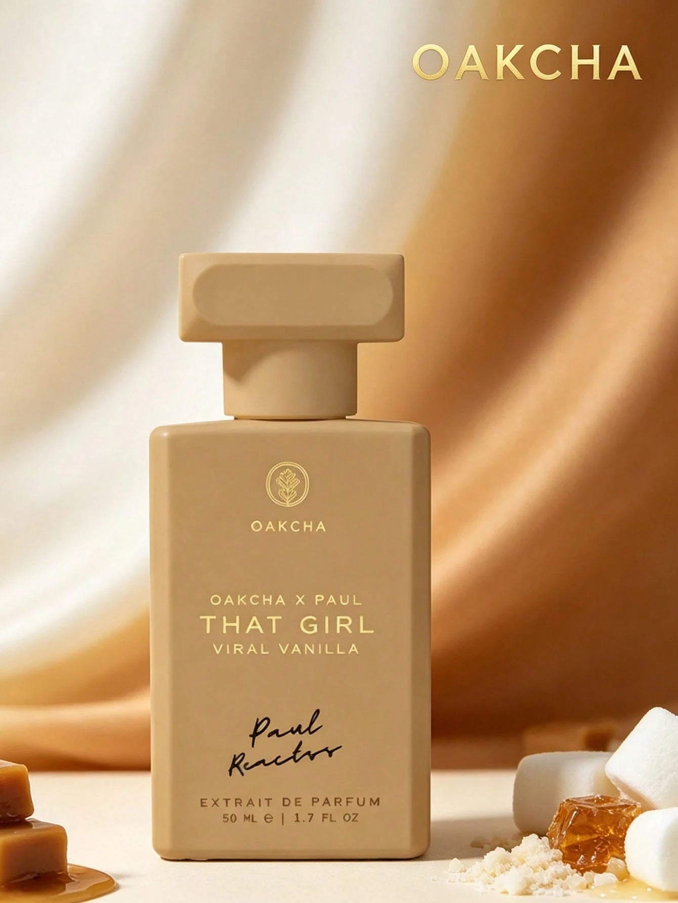 Oakcha That Girl| Viral Vanilla 1.7oz Eau De Parfum, Oriental Vanilla Gourmand Fragrance, Comfortable Long Lasting Scent For Men And Women For Daily Wear