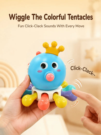 Octopus Rotating Toy, Baby Toy, Educational Learning Toy, Boy Girl Toy, Crawling Toy, Newborn, Toy, Sensory Toy, 18 Months+ Gift, Baby