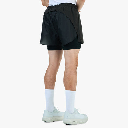 On x PAF Zero 2-in-1 Shorts PAF Molasse / Black