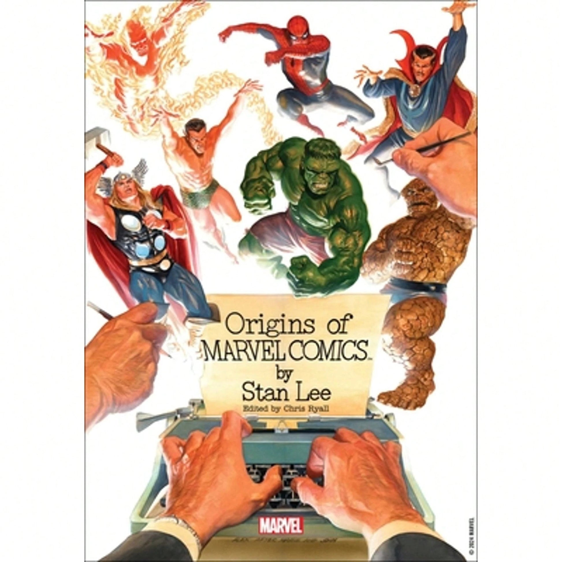 Origins Of Marvel Comics (Deluxe Edition) (Hardcover) By Stan Lee, Chris Ryall