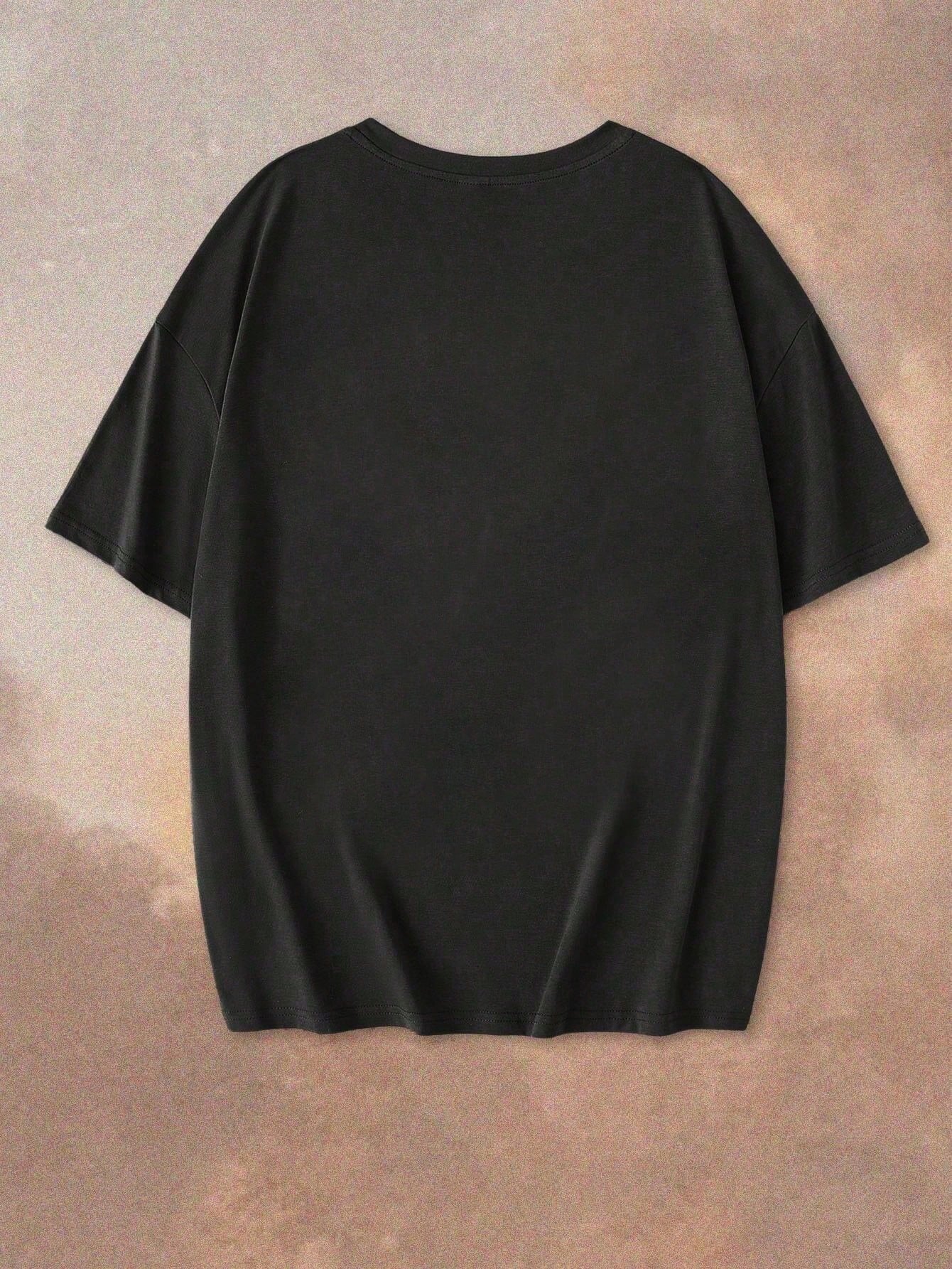 Overstimulated Oversized Women Loose Fit Round Neck Short Sleeve T-Shirt Casual Pink Summer