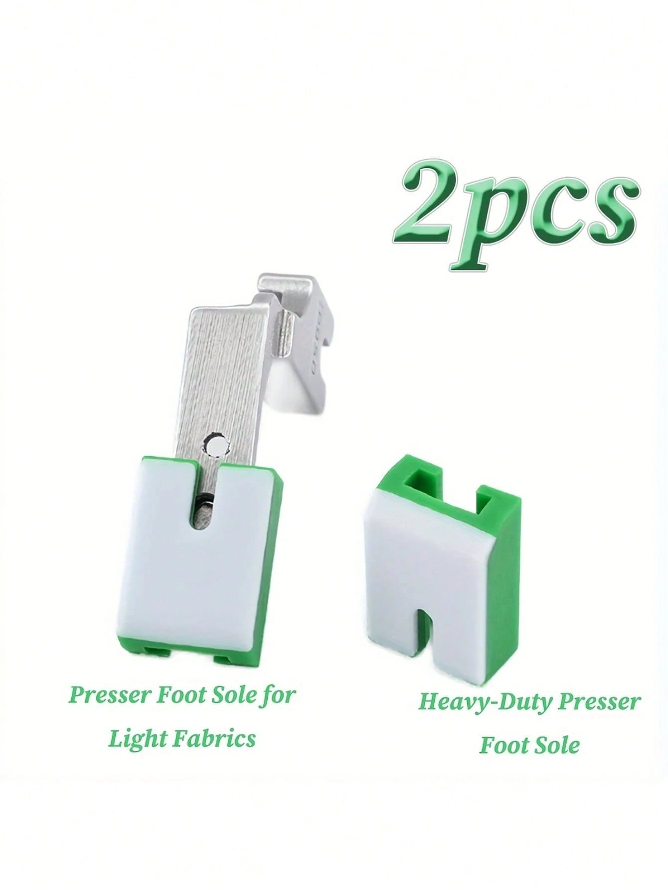 P950 Industrial Sewing Machine With Adjustable Ruffling Foot- Heavy Duty Coated Steel Foot, Ergonomic Handle, Compatible With Lockstitch And Ruffling, Green Fabric Collecting Attachment, For Precisio