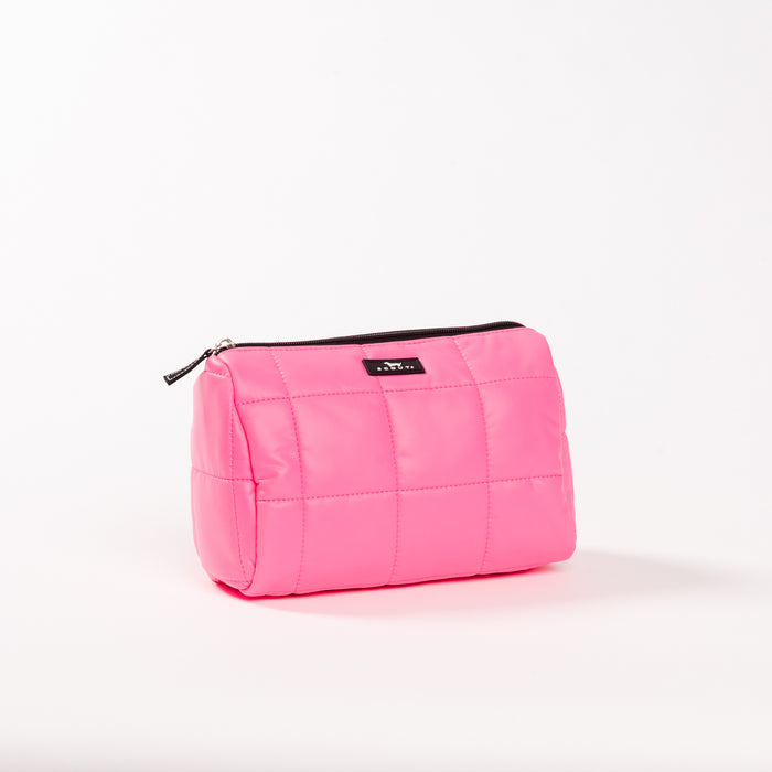 Packin Heat Toiletry Bag Pop Pink Box Quilted