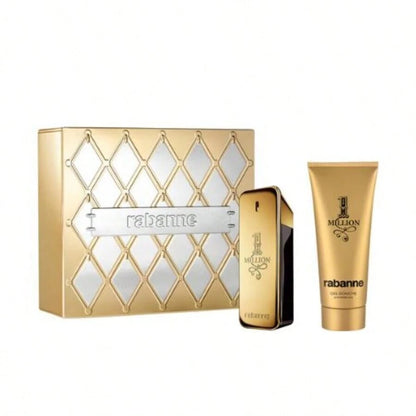 Paco Rabanne [Perfume Bundle]1 Million 2 Pcs Set For Men (EDT 100ml+Shower Gel 100ml)+Phantom 2 Pcs Set For Men (EDT 100ml+Deodorant Spray 150ml)  3.4oz/100ml*2+3.4oz/100ml+5.1oz/150ml