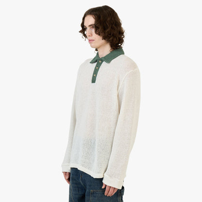 Palmes Knitted Rugby / White