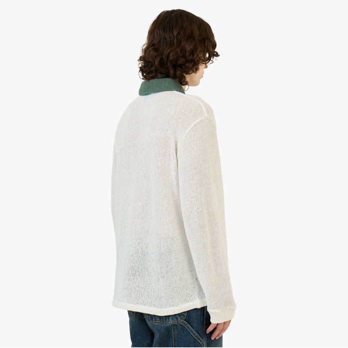 Palmes Knitted Rugby / White
