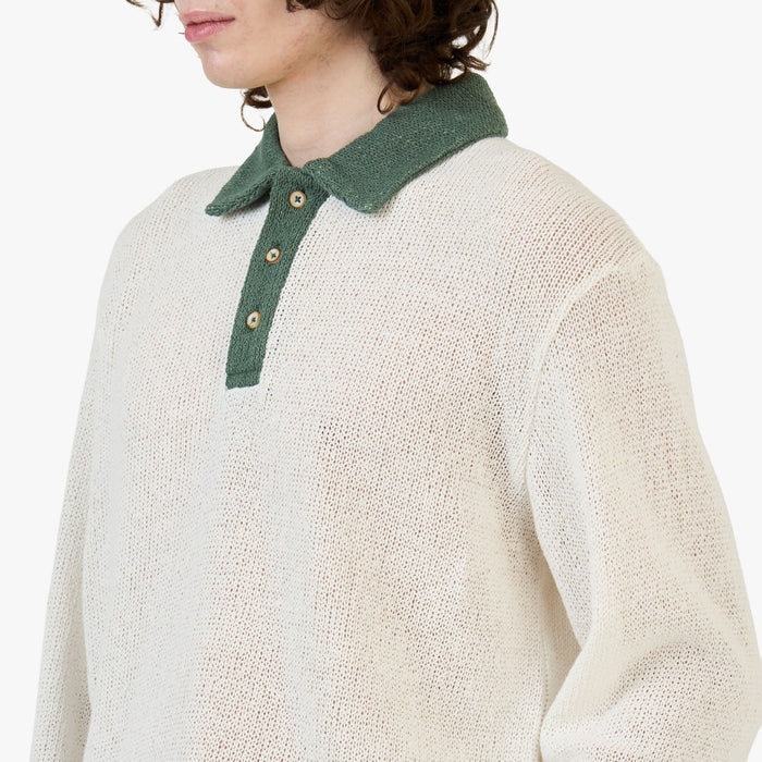 Palmes Knitted Rugby / White