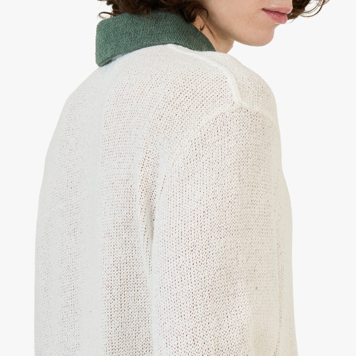Palmes Knitted Rugby / White