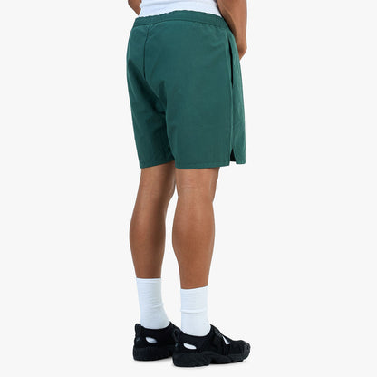 Palmes Logo Tennis Shorts / Dark Green