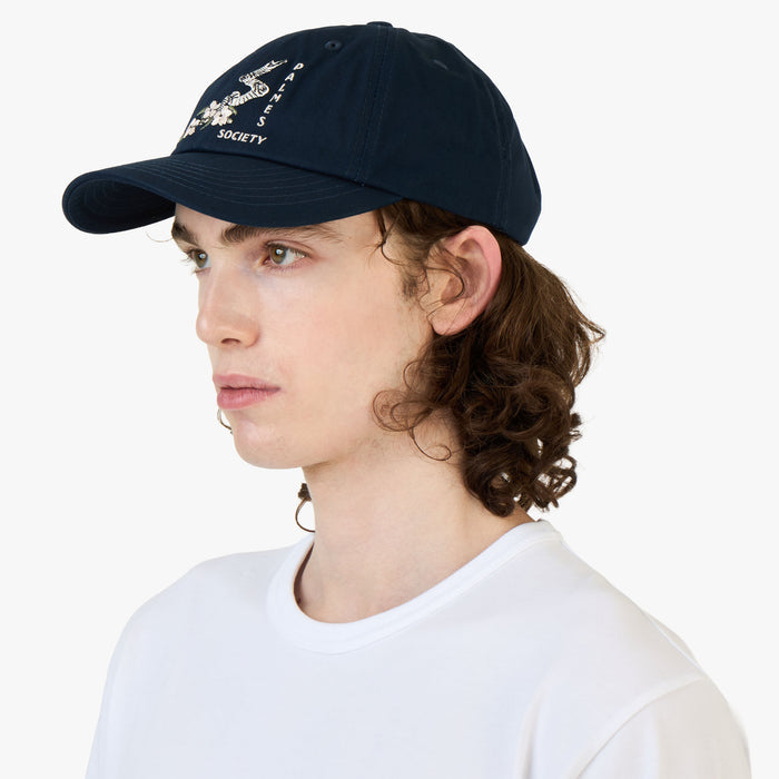 Palmes Ramus 6-Panel Cap / Navy