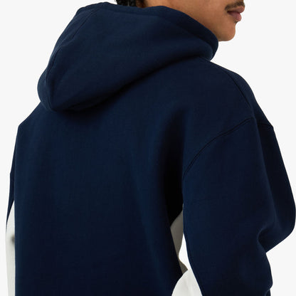 Patta Chenille Logo Hooded Sweater / Navy
