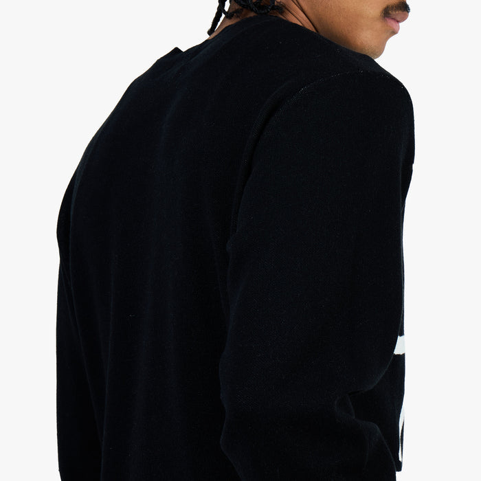 Patta Hearted Jumper / Black
