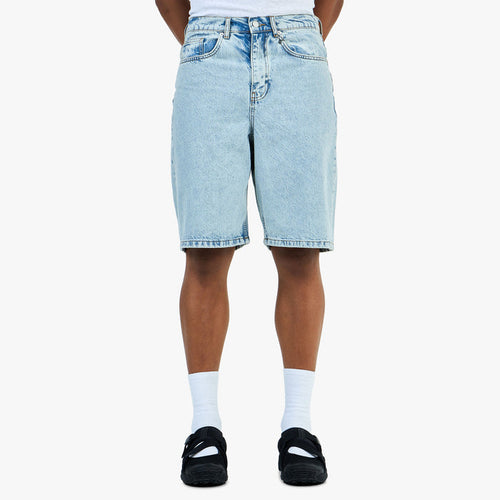 Patta Light Wash Denim Shorts / Light Blue Denim