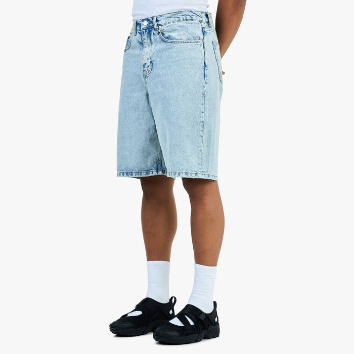 Patta Light Wash Denim Shorts / Light Blue Denim