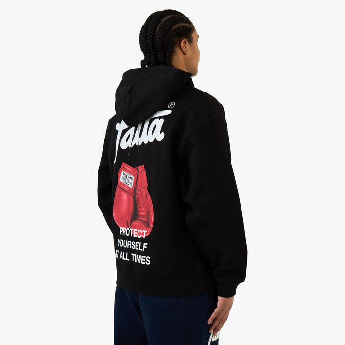 Patta Protect Yourself Hooded Sweater / Black