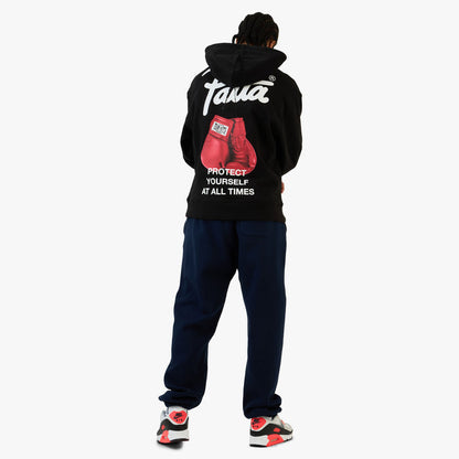 Patta Protect Yourself Hooded Sweater / Black