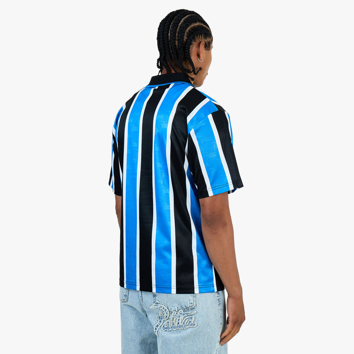 Patta Stripe Football Jersey / French Blue
