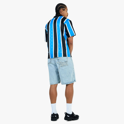 Patta Stripe Football Jersey / French Blue