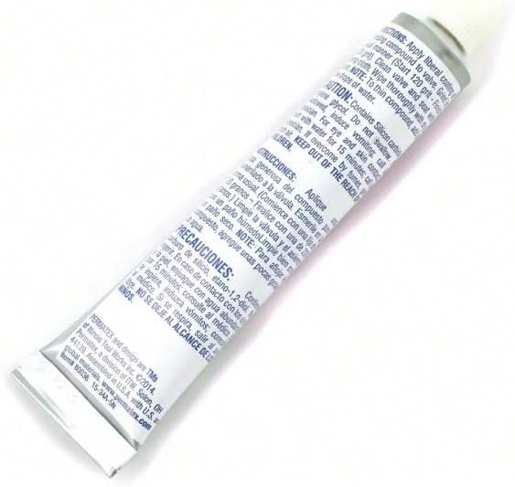 Permatex 80037 Valve Grinding Compound, 3 Oz., White
